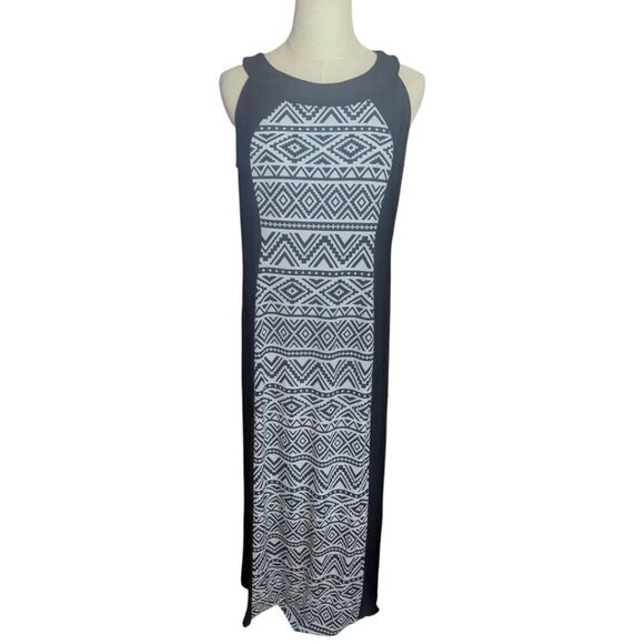 R&M Richards Printed Sleeveless Sheath Dress 12 - Picture 1 of 4